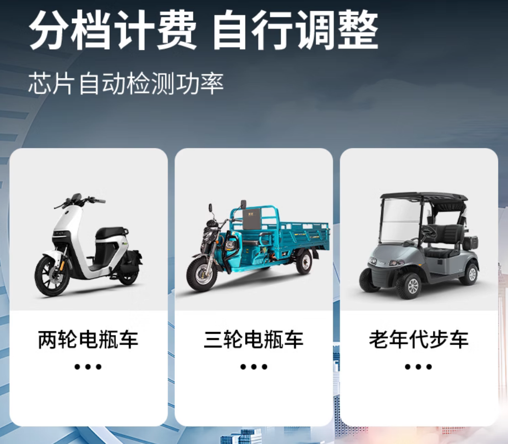 4G智能掃碼充電插座2路 戶(hù)外小區(qū)電瓶電動(dòng)車(chē)充電樁家用刷卡